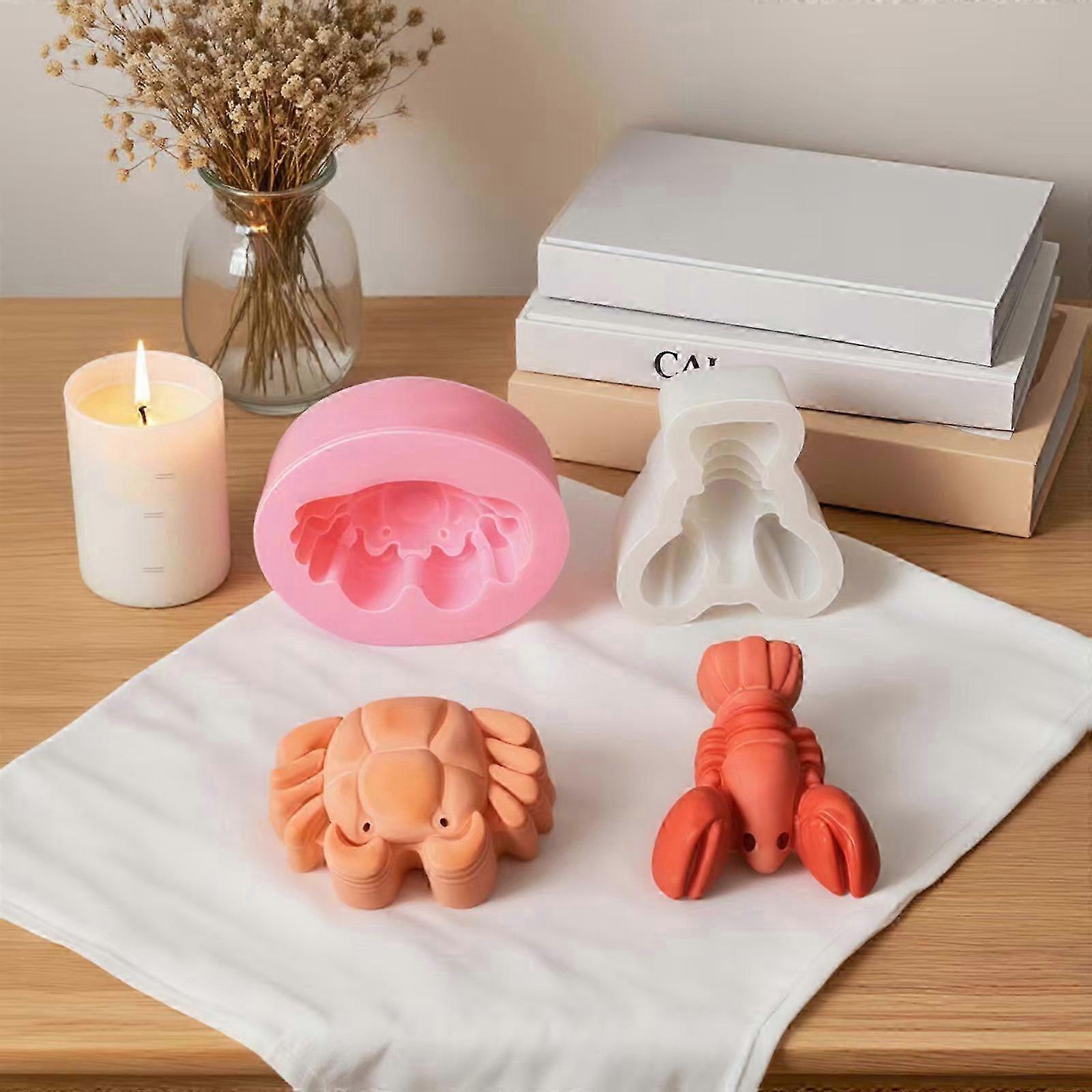 Detailed Shrimp Shrimp Elastomer Cast For Mooncake Fondant Chocolate Making Thin Baking Addition Multicolor