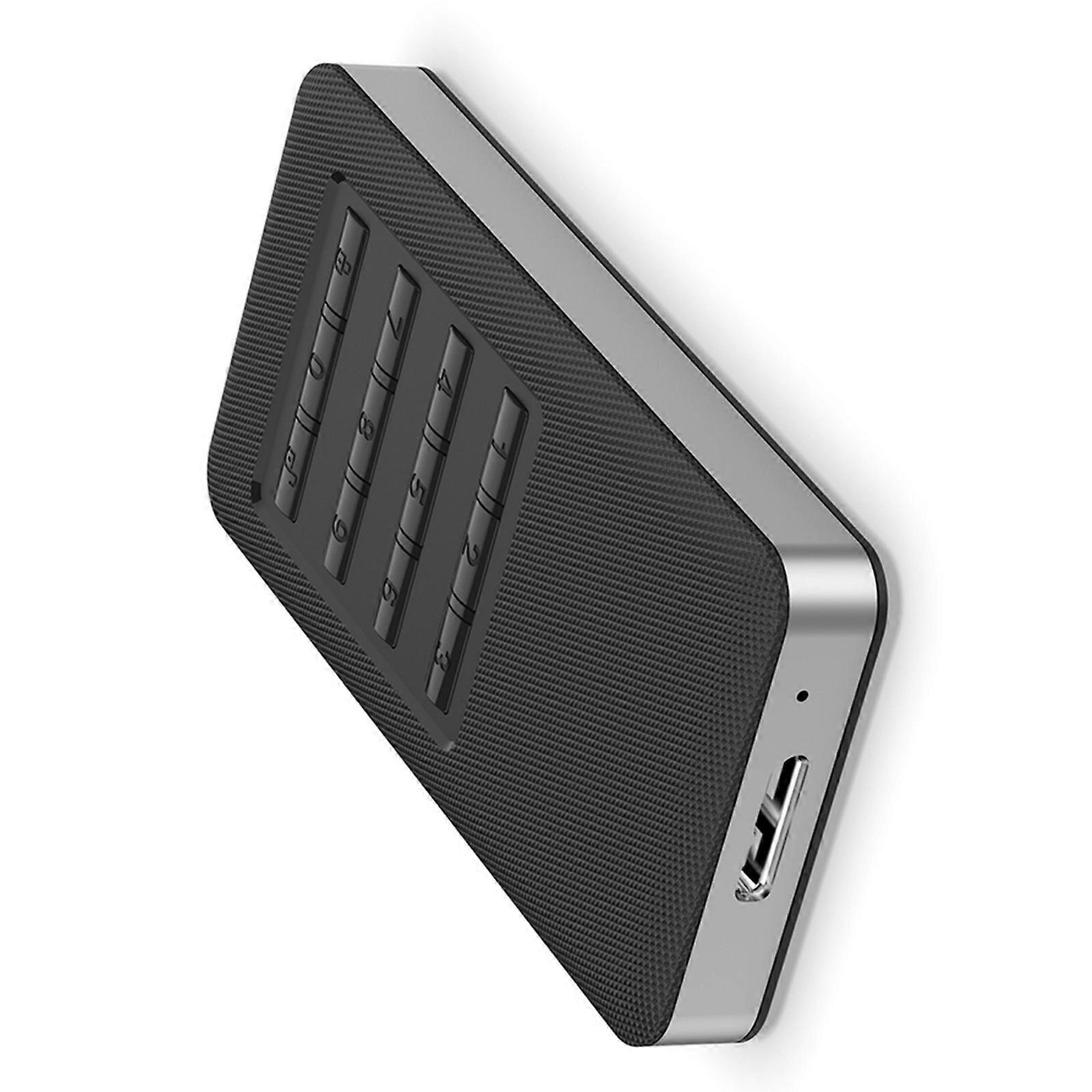 Hardware Encrypted Externals Enclosure MSATA Protocol Plugs Play HotSwaps Multiple Platform Compatible Multicolor