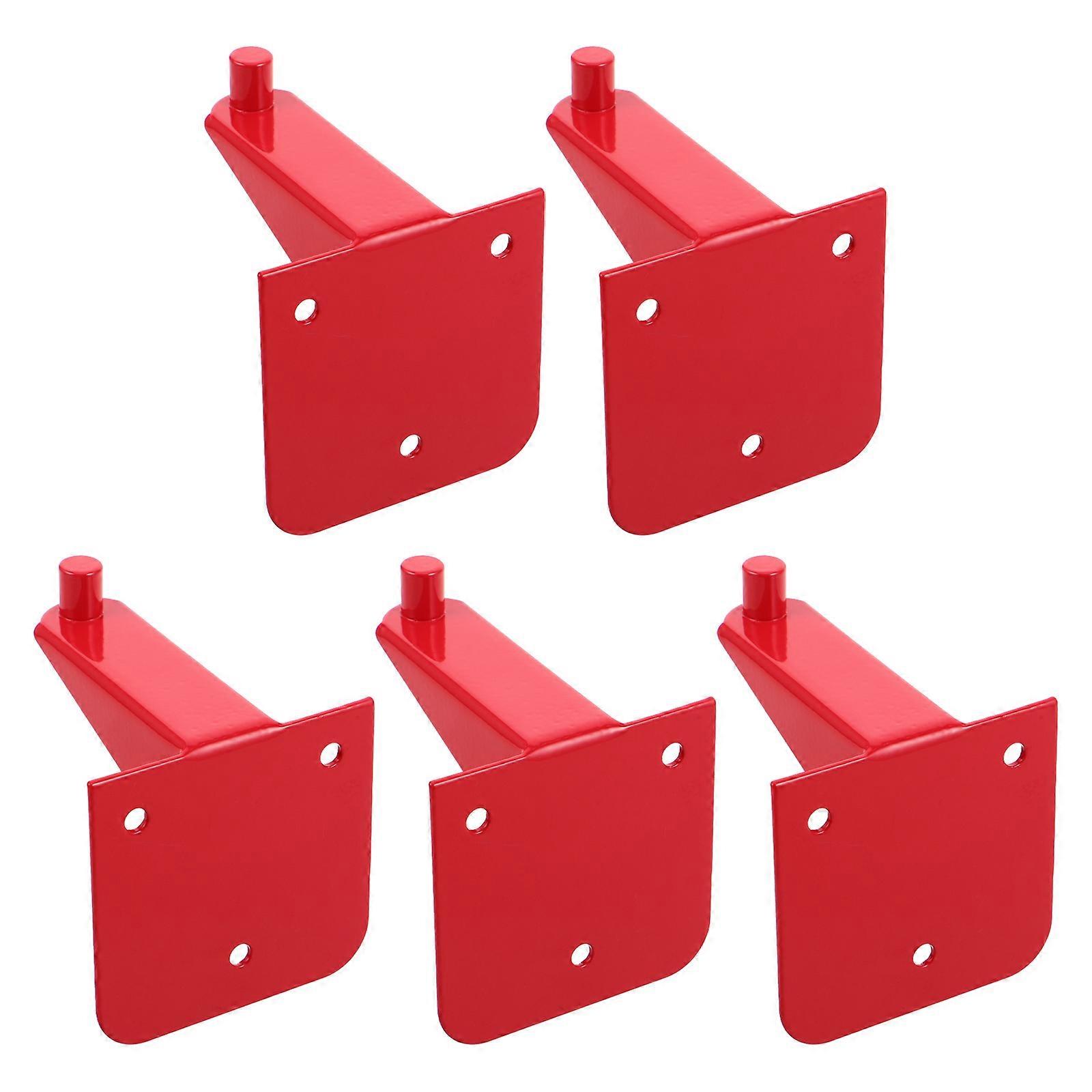 Wall Mount Fire Extinguisher Bracket for 5Pcs Stable Storage Use