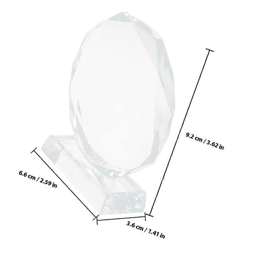 Recognition Awards Crystal Trophy for Decoration with Sublimation Blanks
