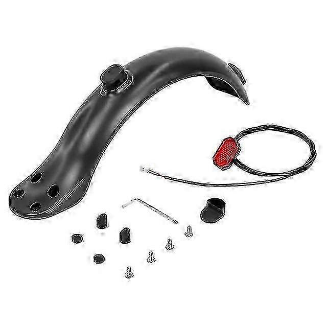 Tail light bracket for electric scooter fender accessory