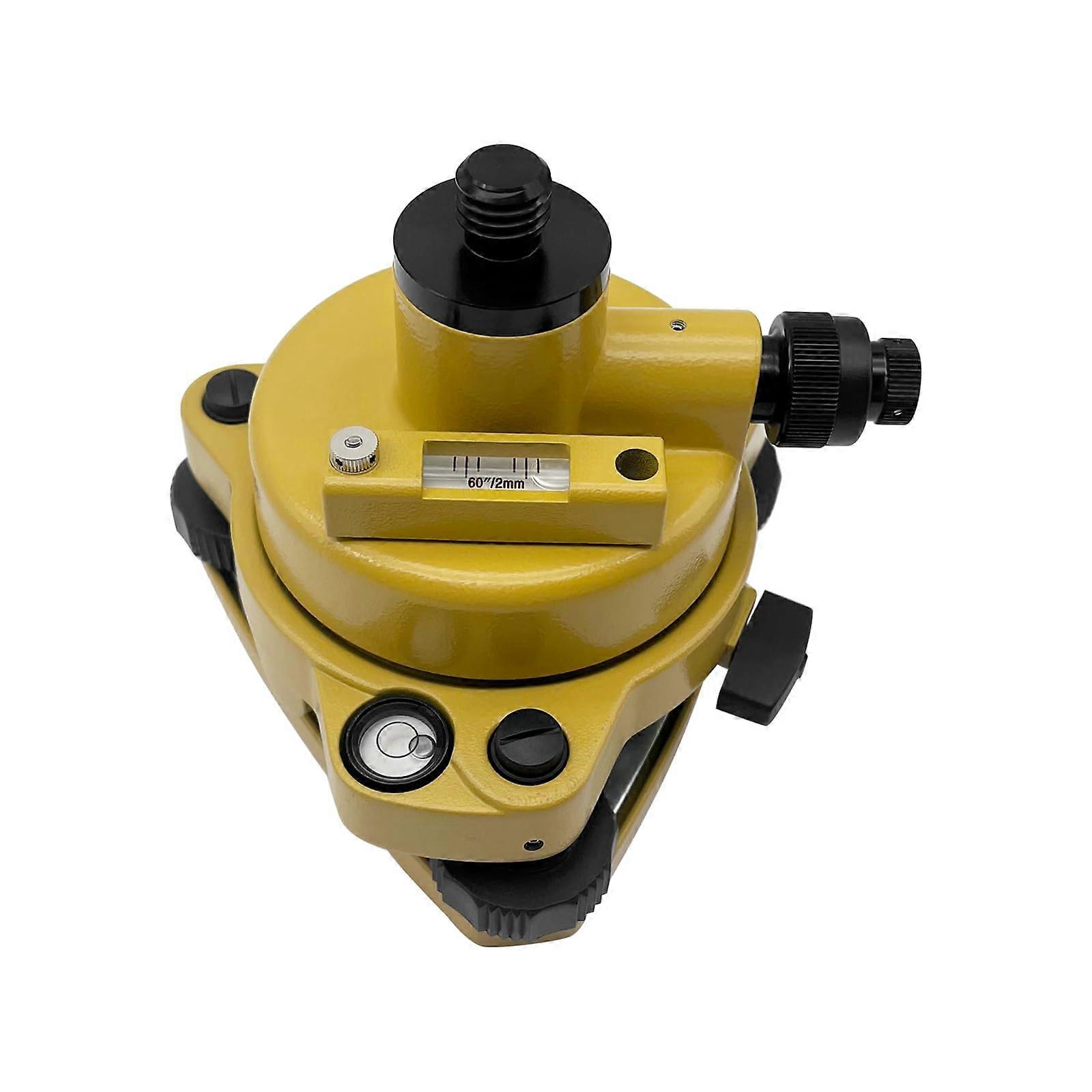 Surveying Tribrach with Optical Plummet and Rotating Adapter 5/8x11 for Precise Alignment