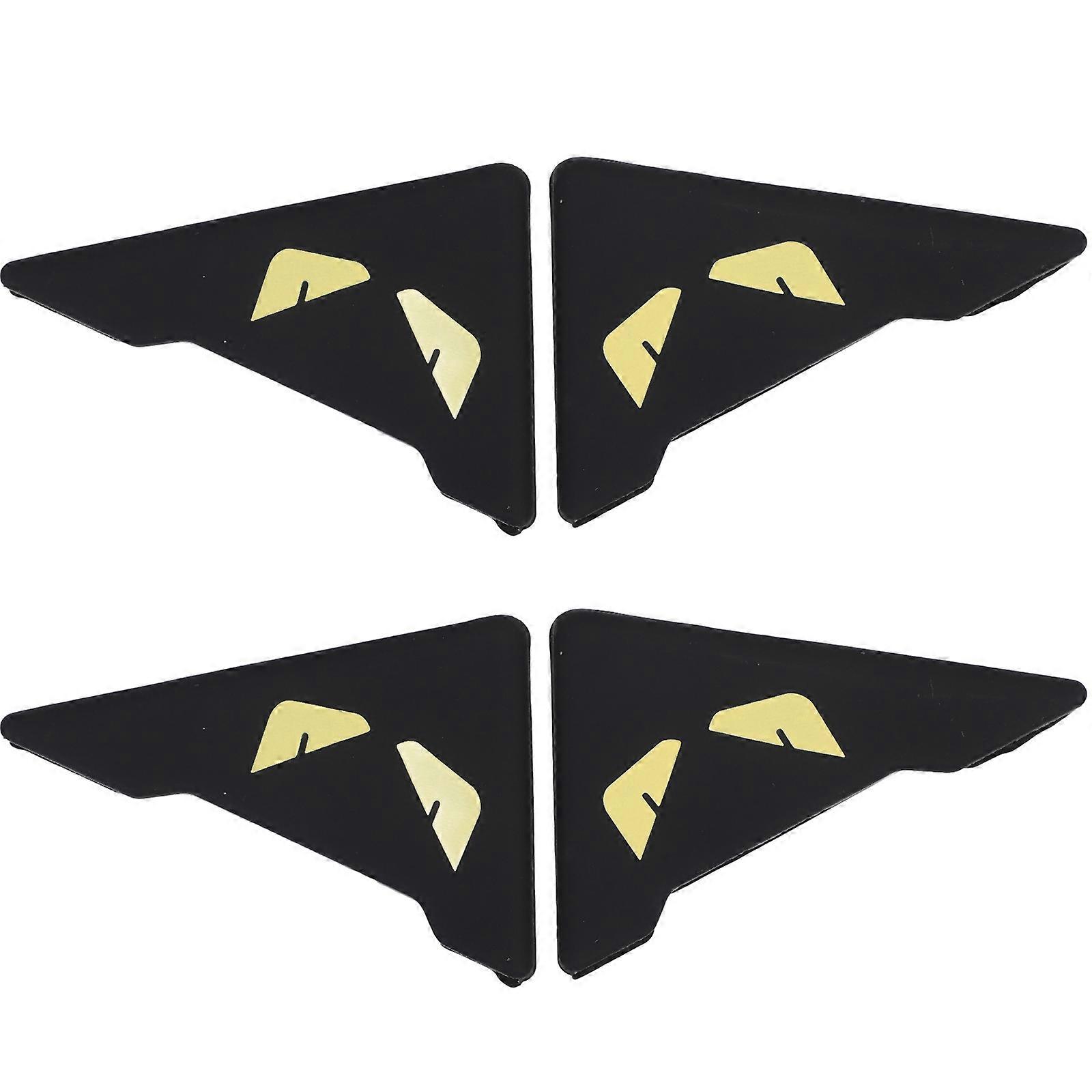 Car Door Protector Edge Guards Silicone for Car Use 4Pcs Black