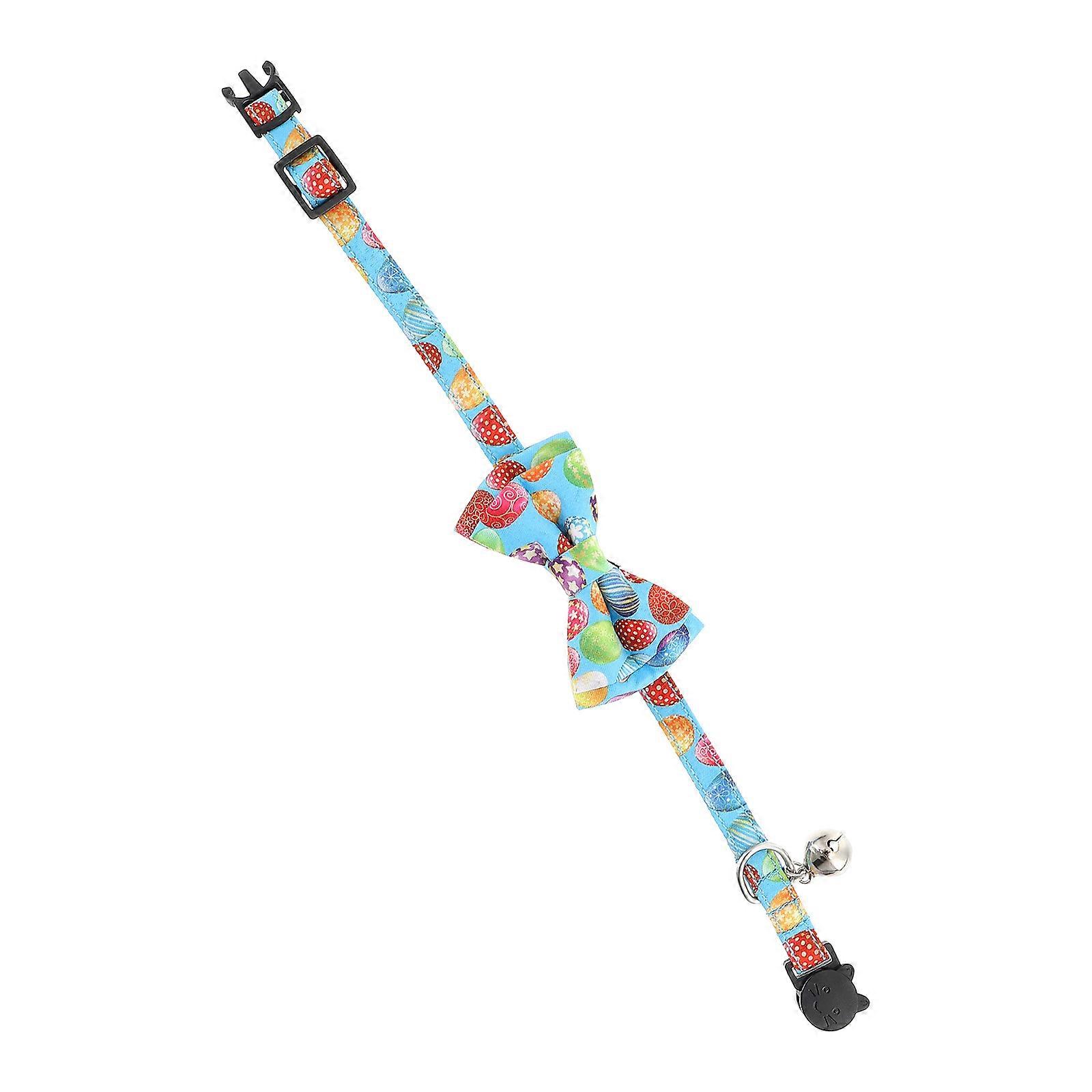 Delicate Kitten Bowknot Cat Collar for 2Pcs Polyester