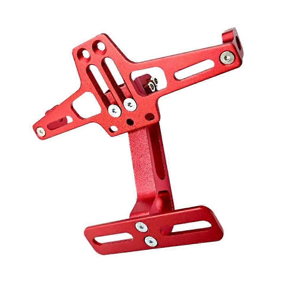 Motorcycle License Plate Frame MSX Adjustable License Plate Frame CNC Aluminum Alloy Smooth License Plate Support