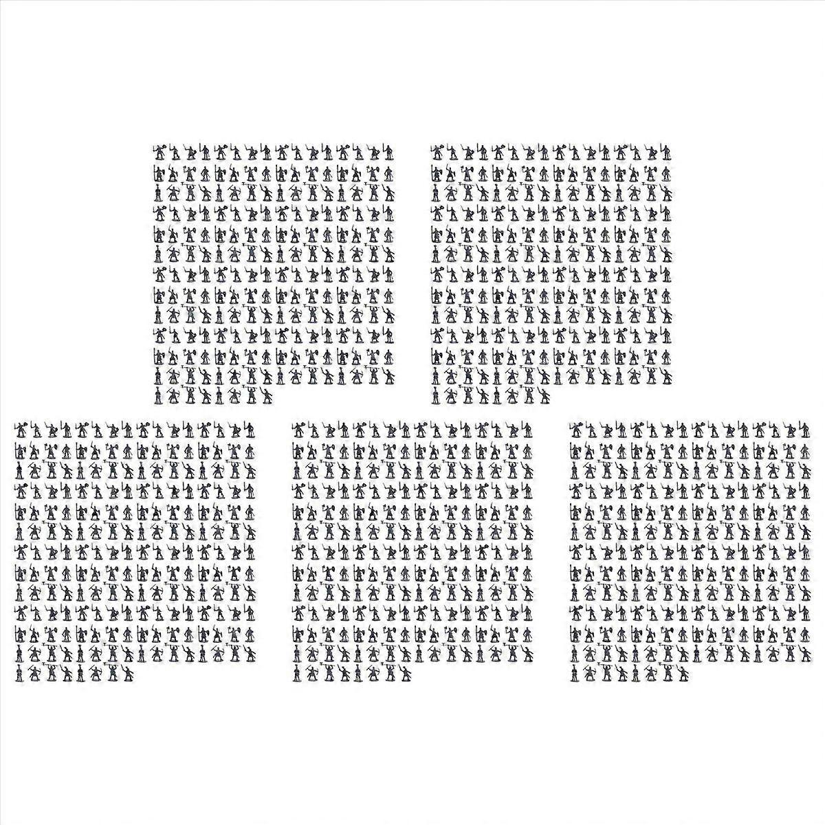 1:72 200/Set Plastic Ancient Figures Toy Grey