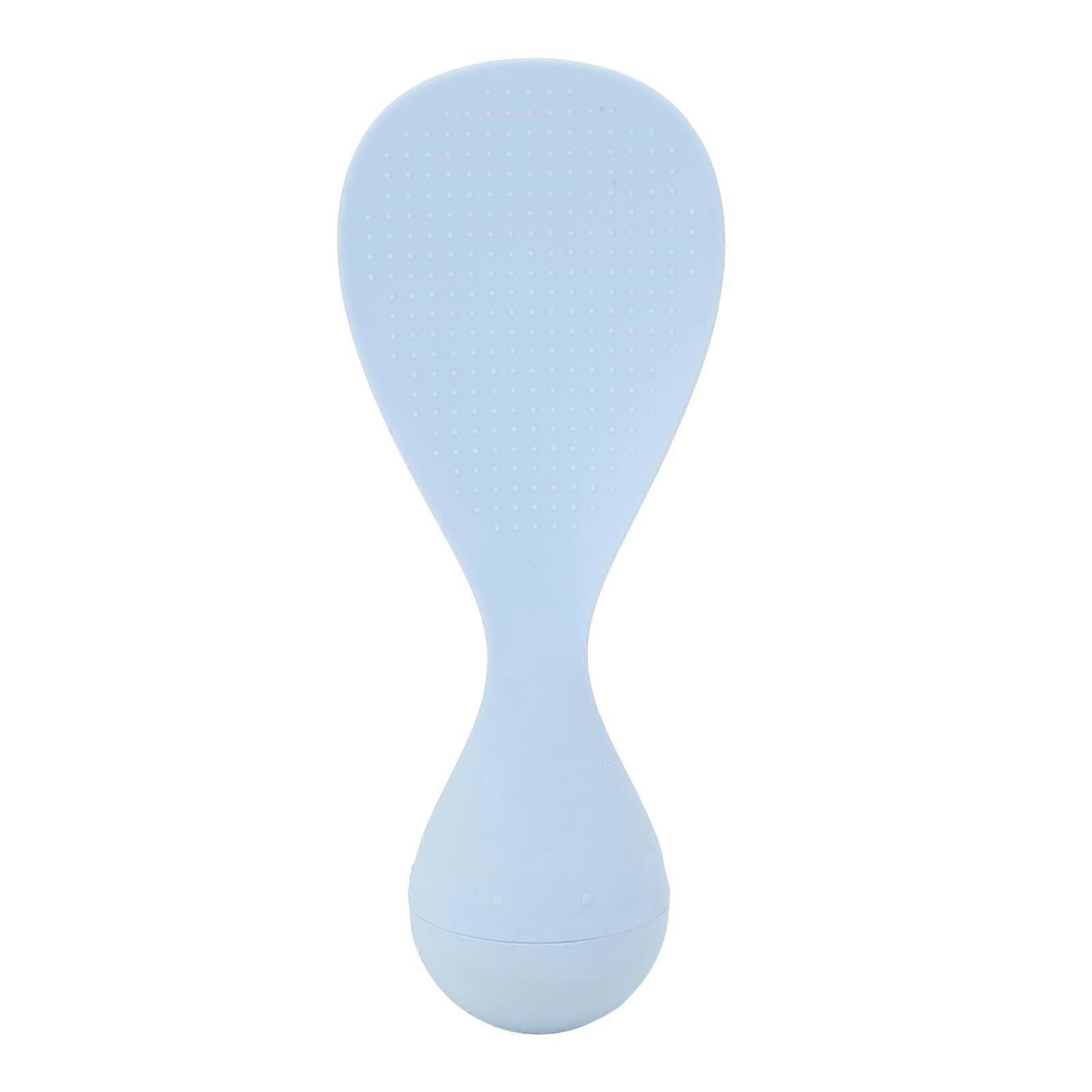 Non Stick Rice Paddle Upright Standing Heat Resistant Rice Cooker Spoon Blue