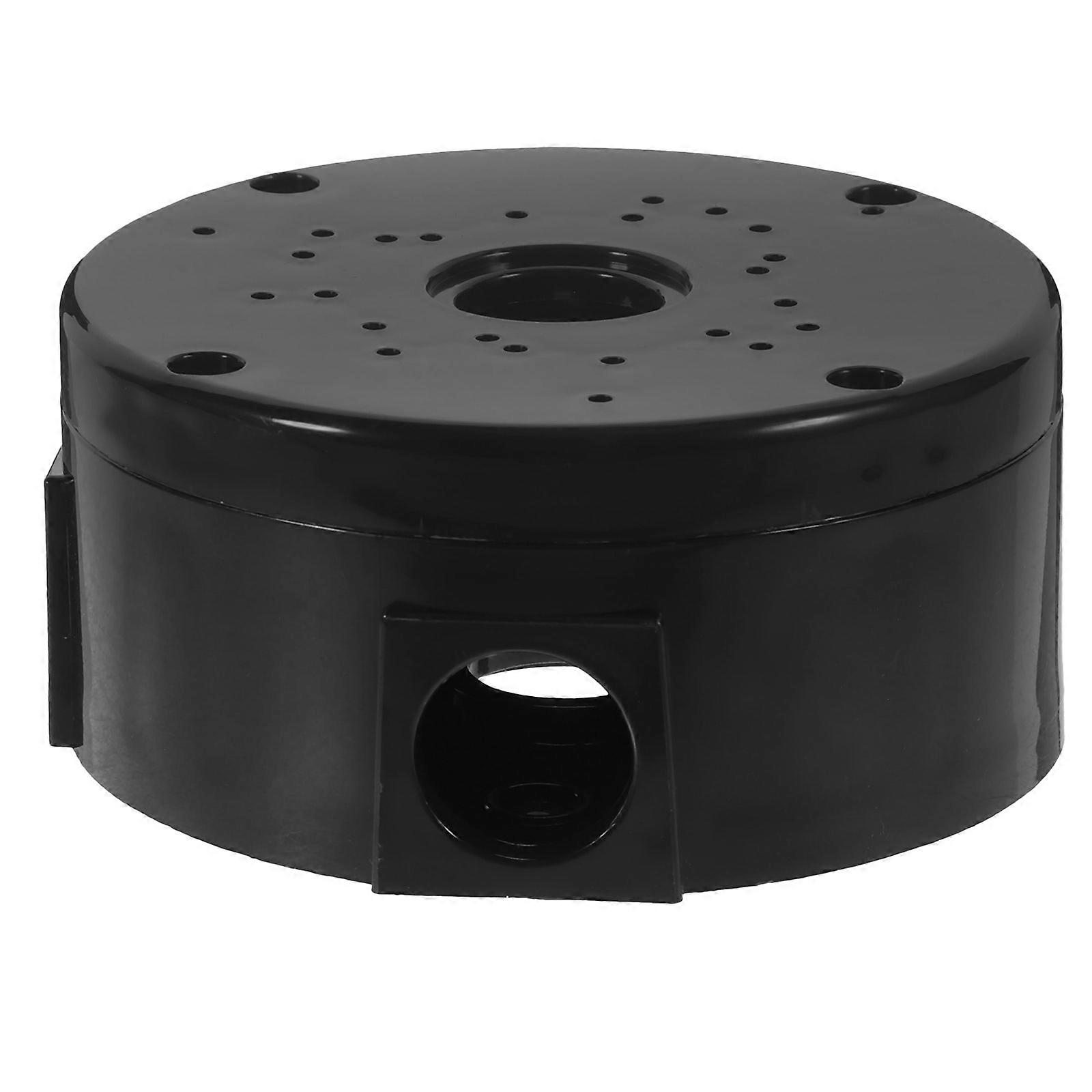 3Pcs Black Outdoor Camera Junction Box for Security Plastic Protection