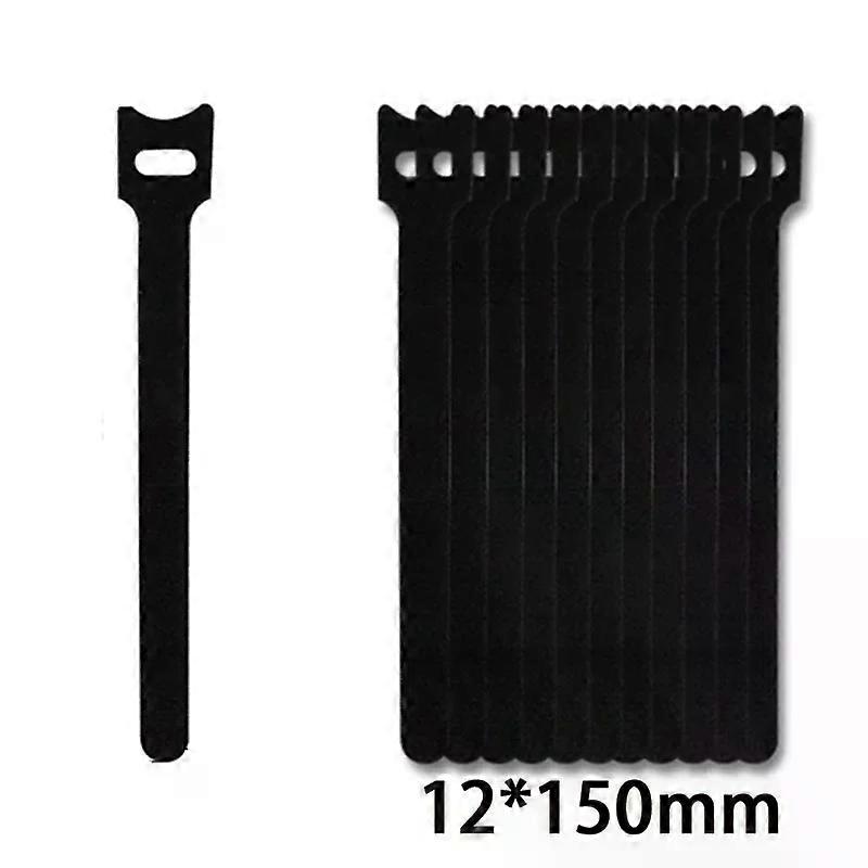 Attaches Auto Adhesive Velcros Colorful Tape Nylon Hook Loop Cord Storage Box Computer Data Cable Ties Long T-tie Wire Reusable
