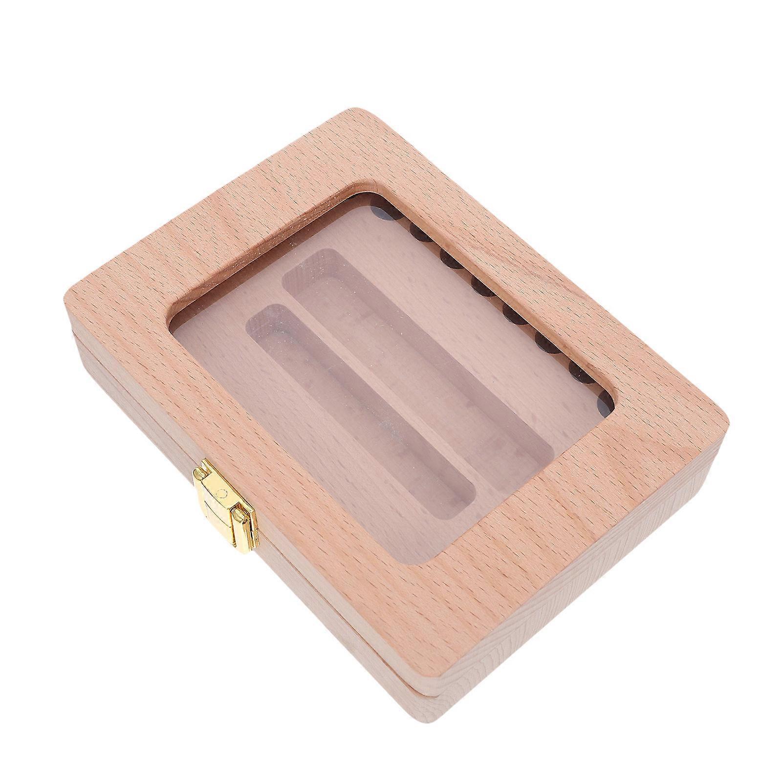 Baby Teeth Box Wooden Frame Box for Storage Use Creative Keepsake