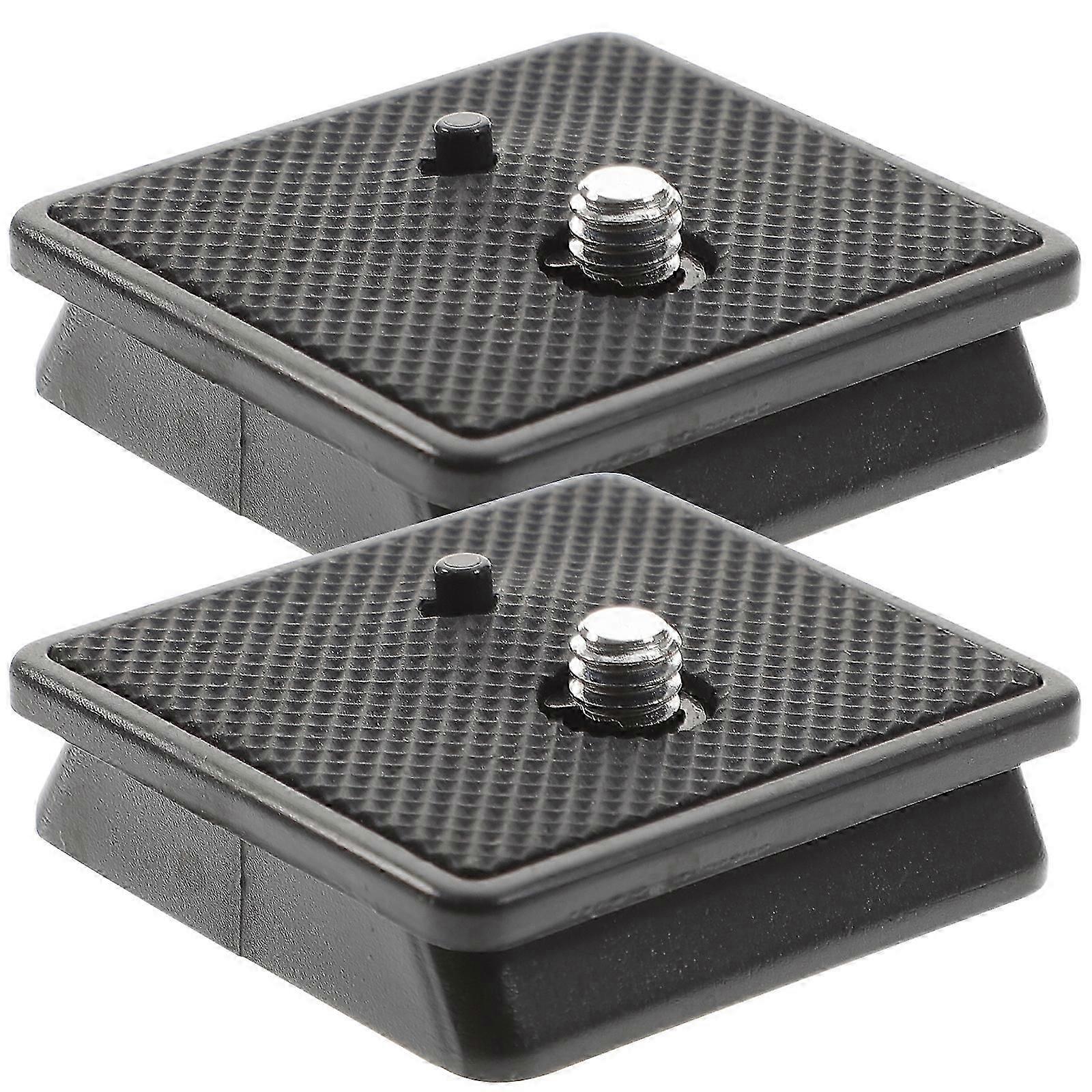 2pcs Tripod Mount Tripod Quick Release Plate 1/4 Inch Screw Tripod Camera Mount