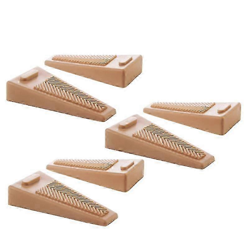6pcs Plastic Door Stopper Wedge-c