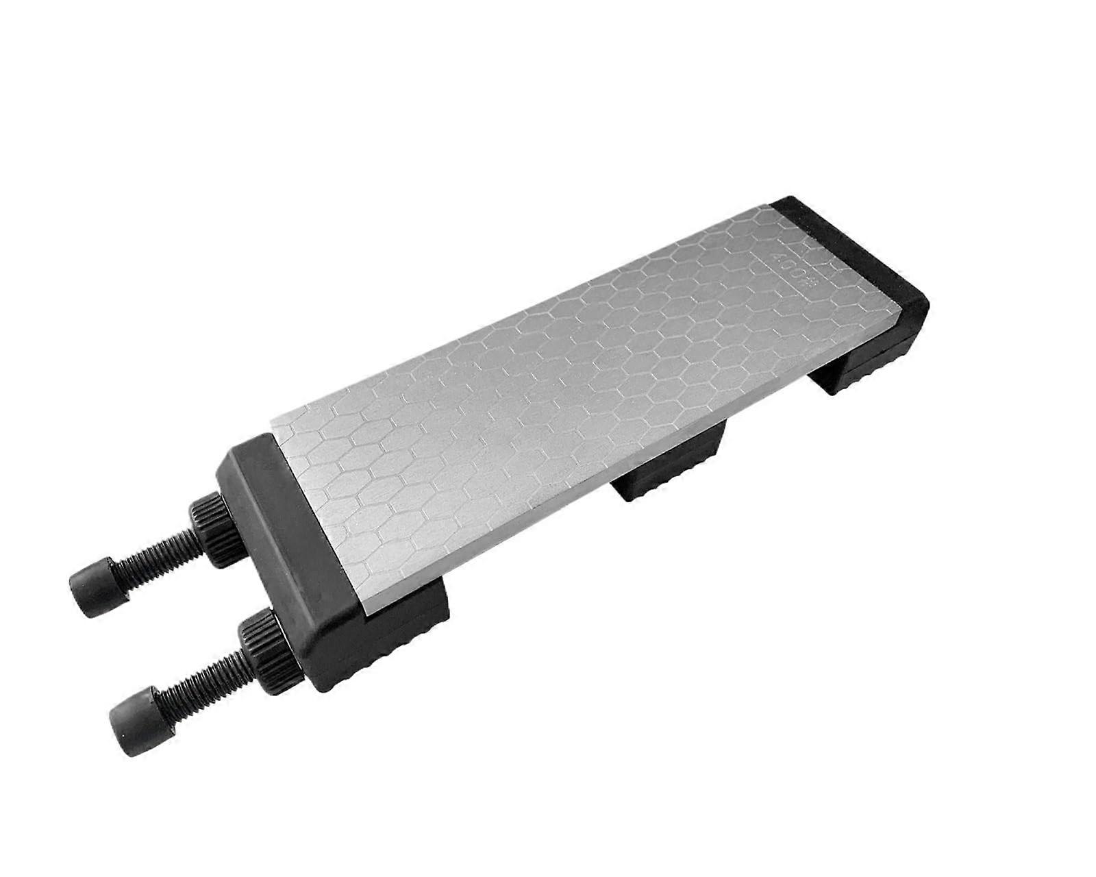 Diamond Knife Sharpener with NonSlip Silicone Base, MultiFunction Sharpening Stone for Home and Outdoor Use