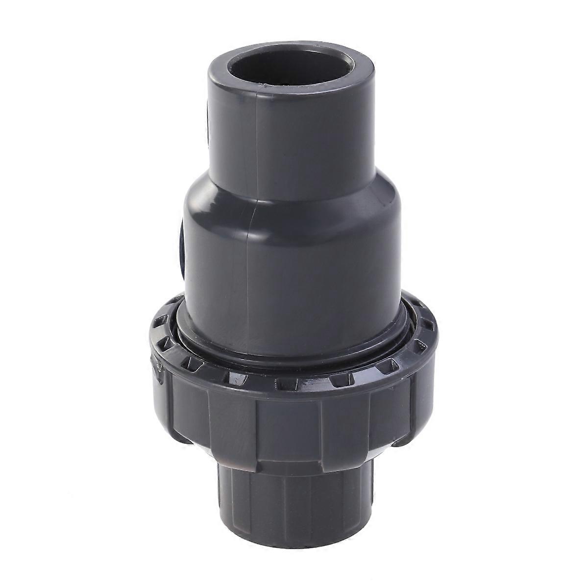PVC Ball Type Check Valve Replacement for Connector One-Way Pump Dn15a
