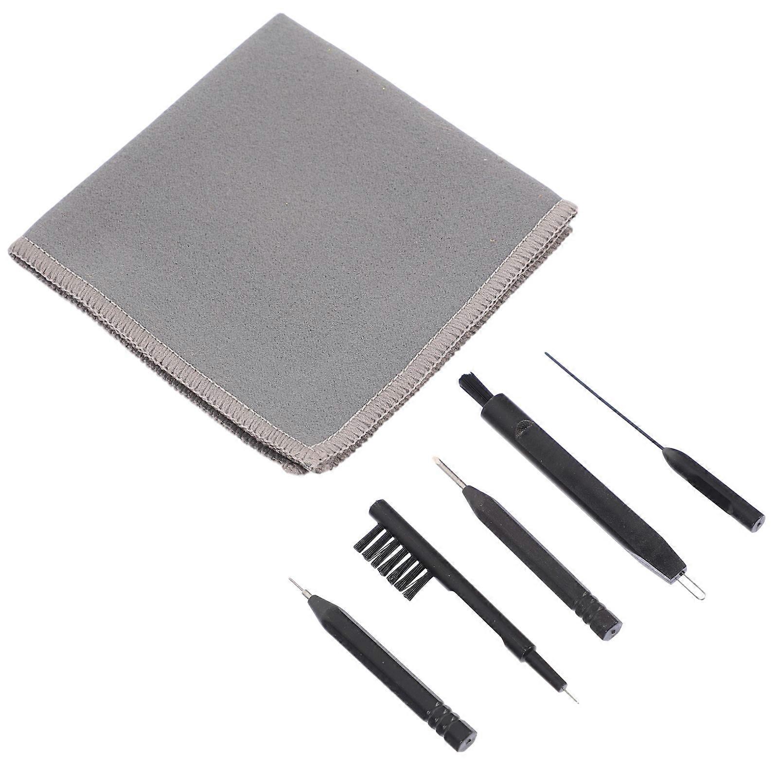 Hearing Aid Cleaning Rod Durable Hearing Amplifier Cleaning Brush 6Pcs