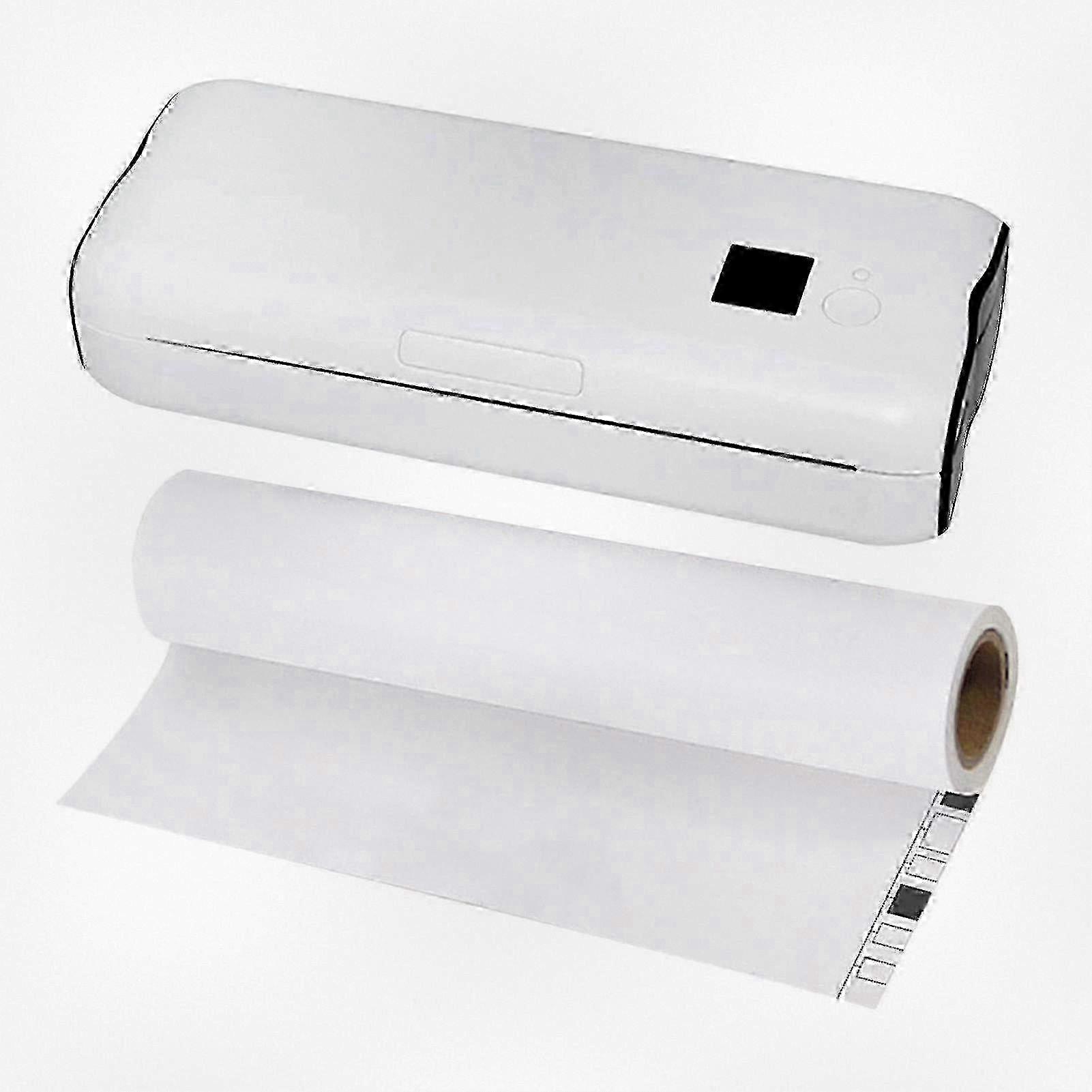 2025 Portable A4 Inkless Printer for Home Use, Compact Mobile Photo Printer for Journals and Notes