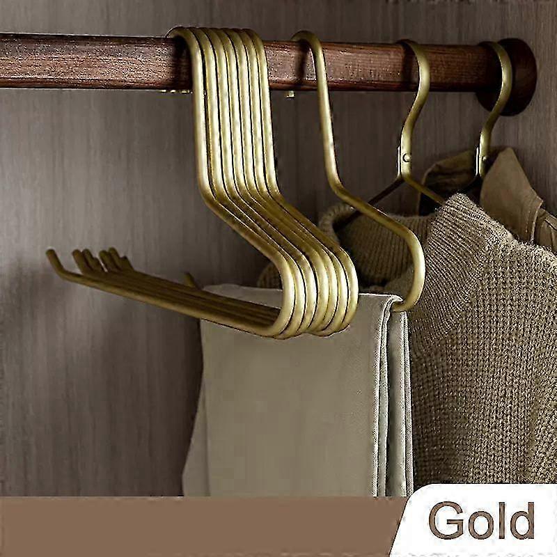 26-27 Metal Hanger Triangle Clothes Solid Coat Drying Rack Storage Wardrobe Organizer