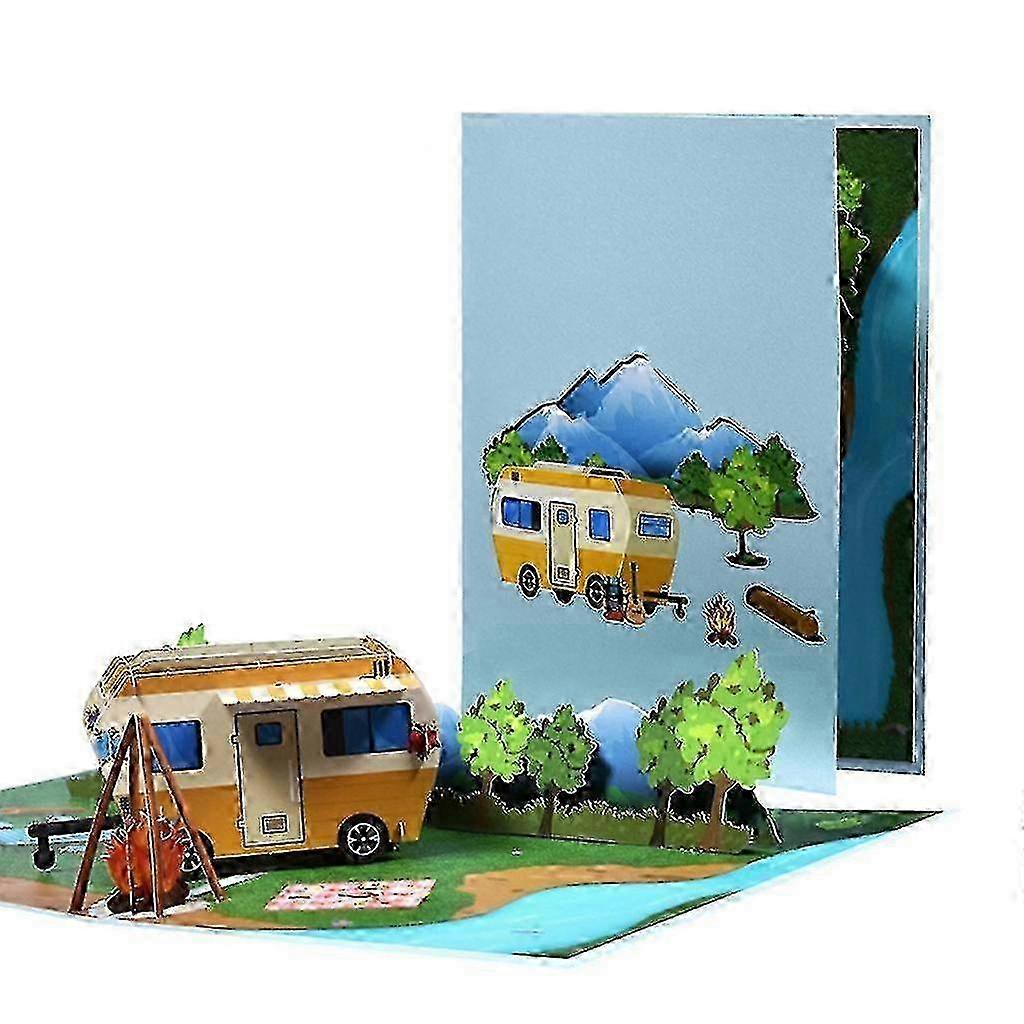 2025 3D Pop-up Card for Camping