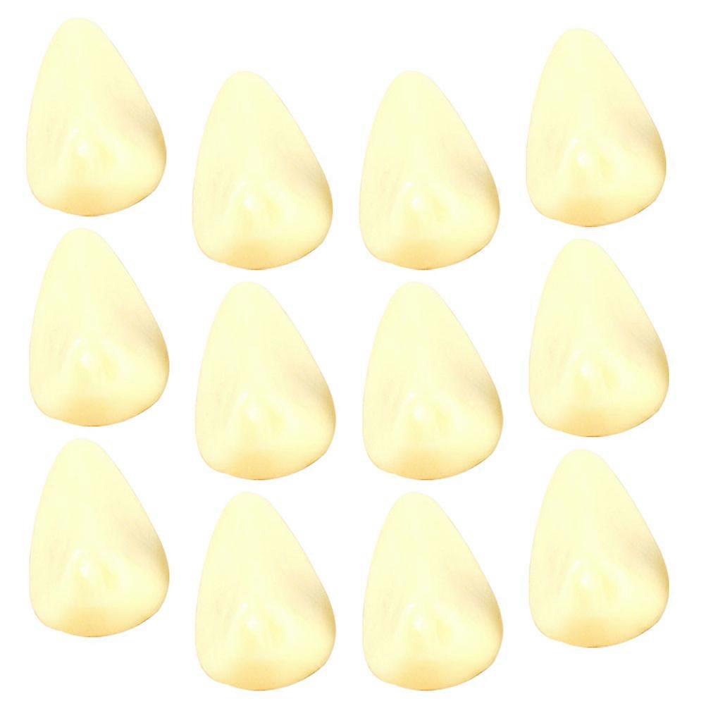 Artificial Garlic Cloves Model for Display Purposes 60Pcs Fake Vegetables