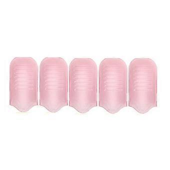 5 Pcs Nails Polish Removers Clips Set Nails Art Gel Soak Clips Gel Soak Clips Nail Clips Easy to Use for Finger  translucent gray