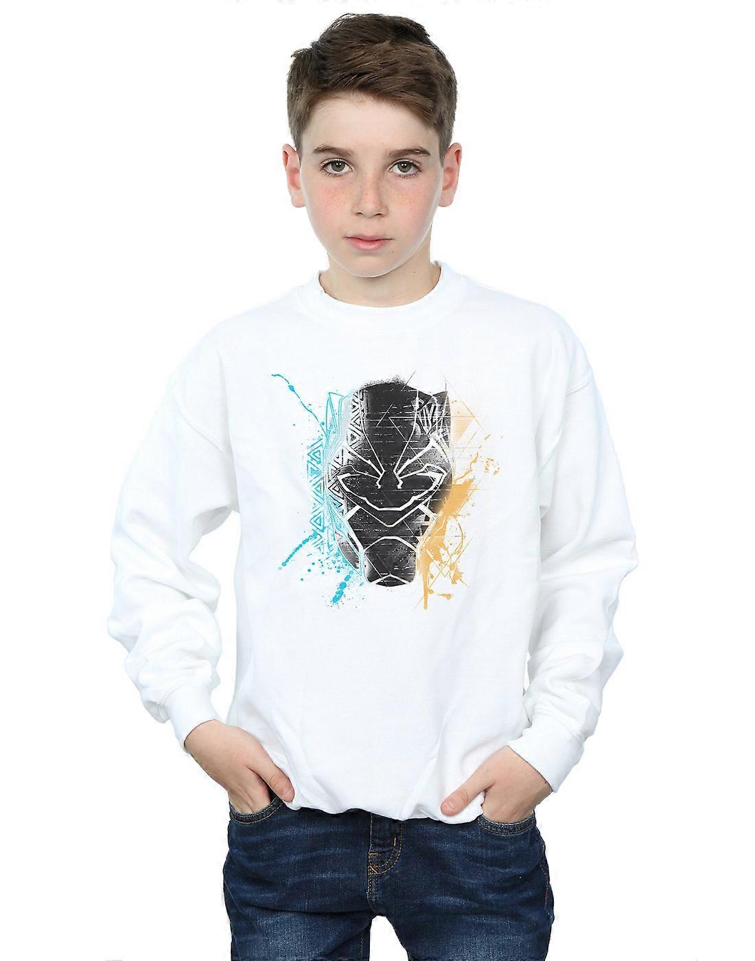 Marvel Boys Black Panther Splash Sweatshirt