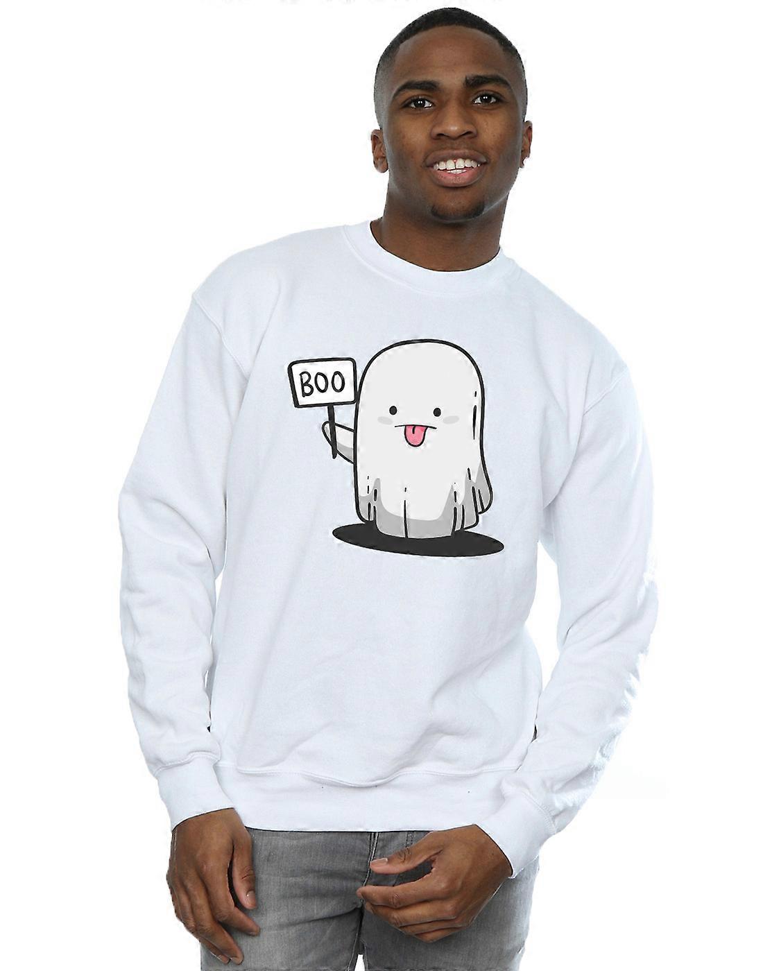 Halloween Men's Ghost Boo Sweatshirt