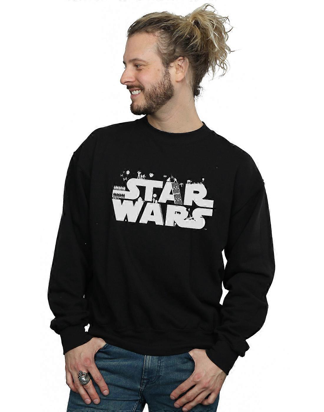 Star Wars Men's Minimalist Logo Sweatshirt