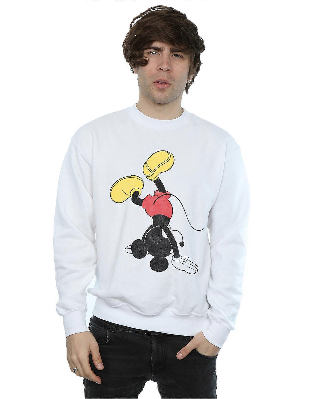 Disney Men's Mickey Mouse Upside Down Sweatshirt
