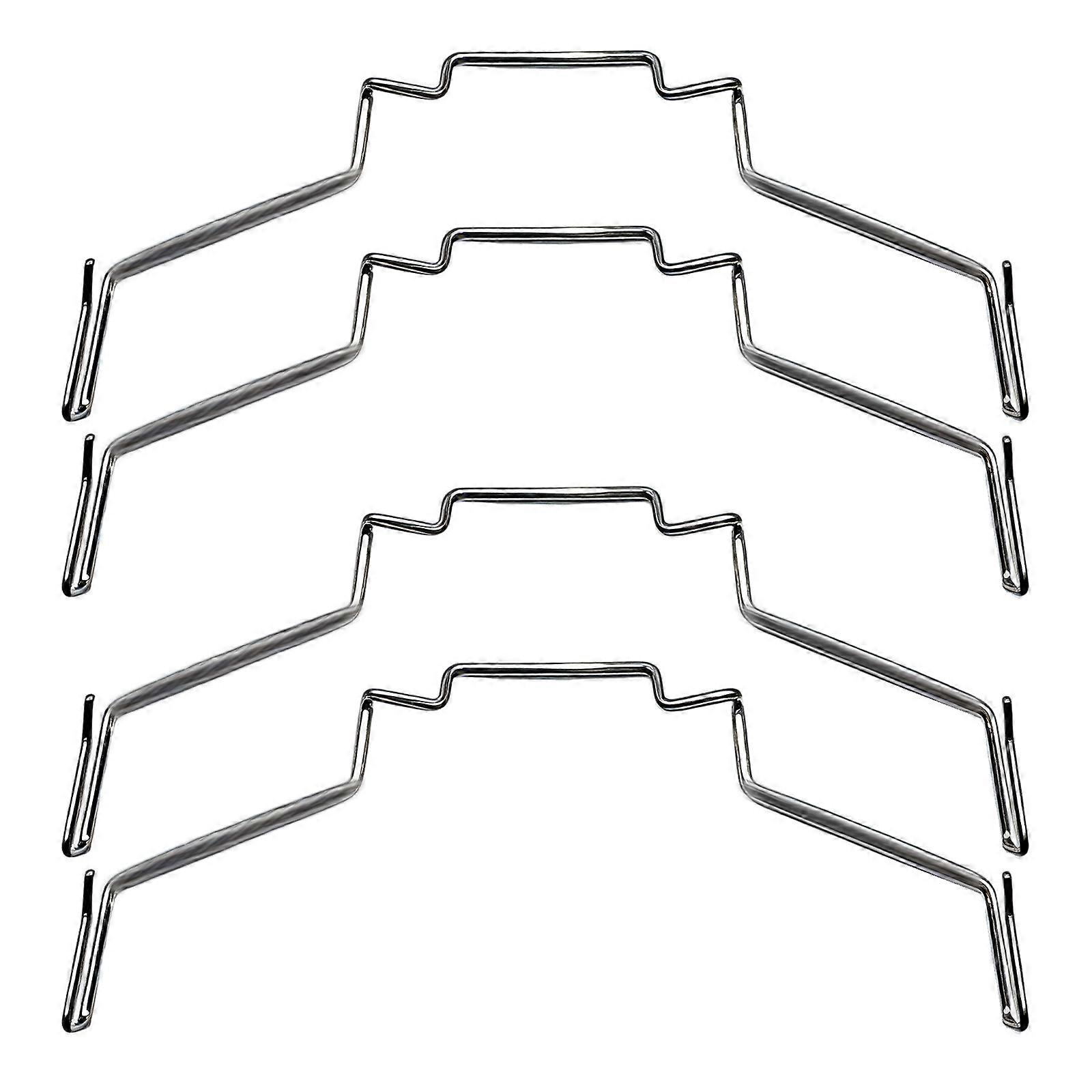 2Pair CPU Coolers Brackets Internal External Metal Fast Toolless Mounting Brackets CPU Fan Hook Brackets Multicolor