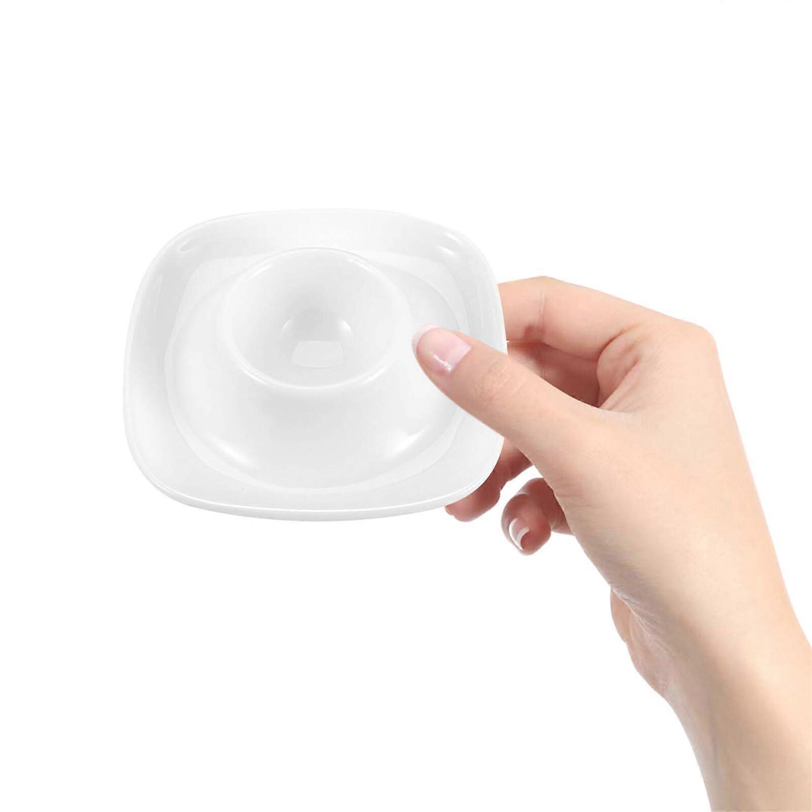 2pcs Ceramic Egg Cups for Soft Boiled Eggs, Porcelain Breakfast Holders, Dishwasher Safe