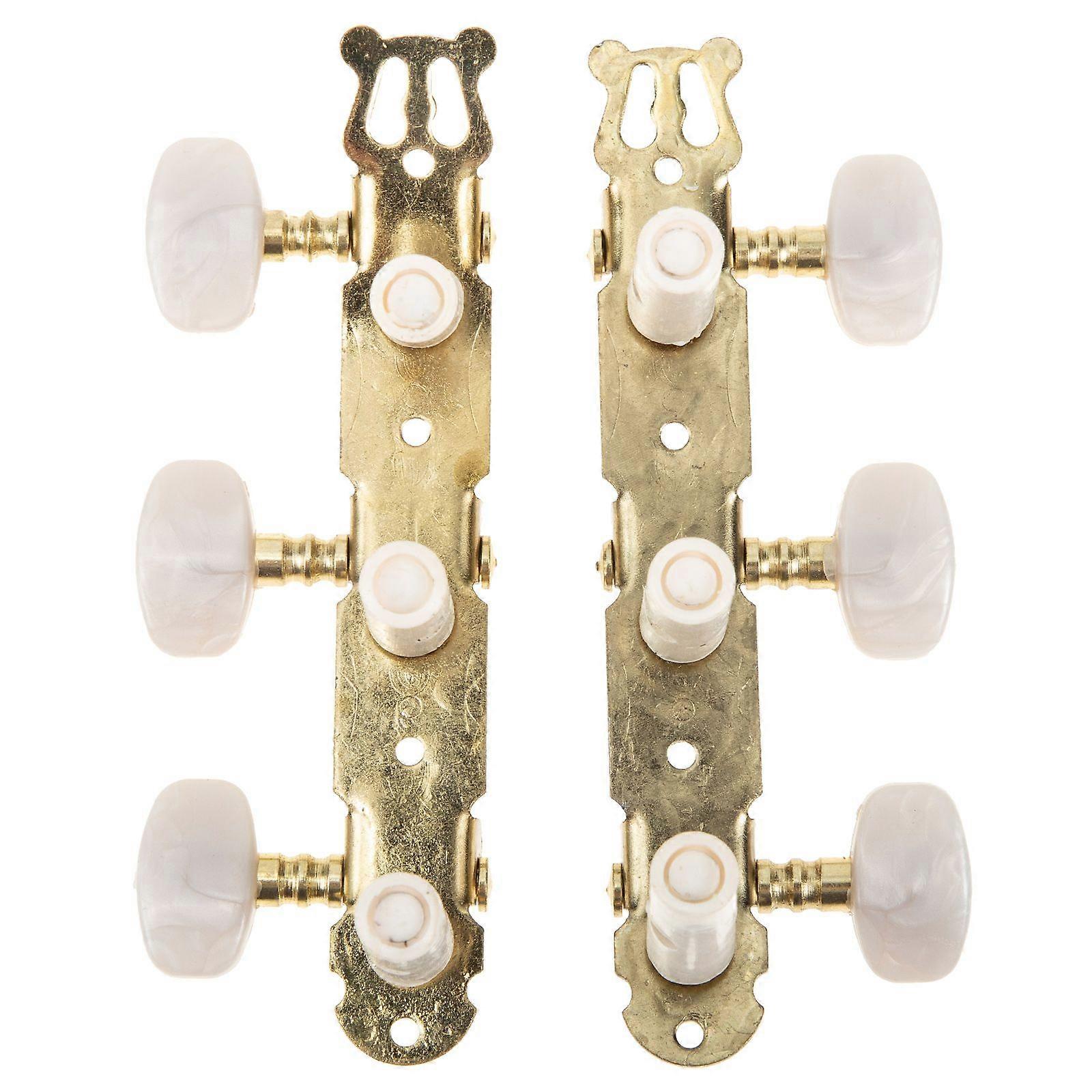 2Pcs Wooden Guitar Head Peg Guitar String Turning Accessory Guitar Head Peg Part