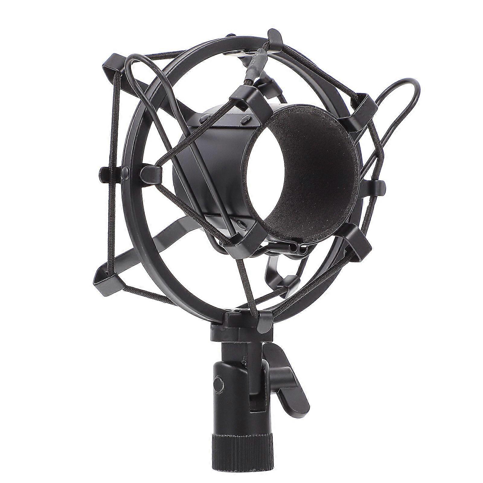1Pc Universal Desktop Microphone Stand Adjustable Mic Holder Audio Accessory