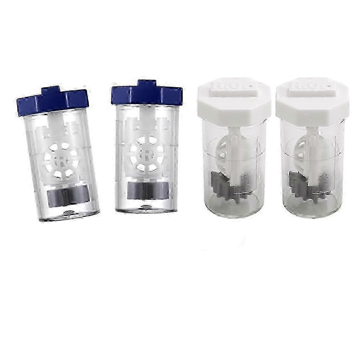 2026 4 Pieces Hydrogen Peroxide Contact Lens Cleaner Case