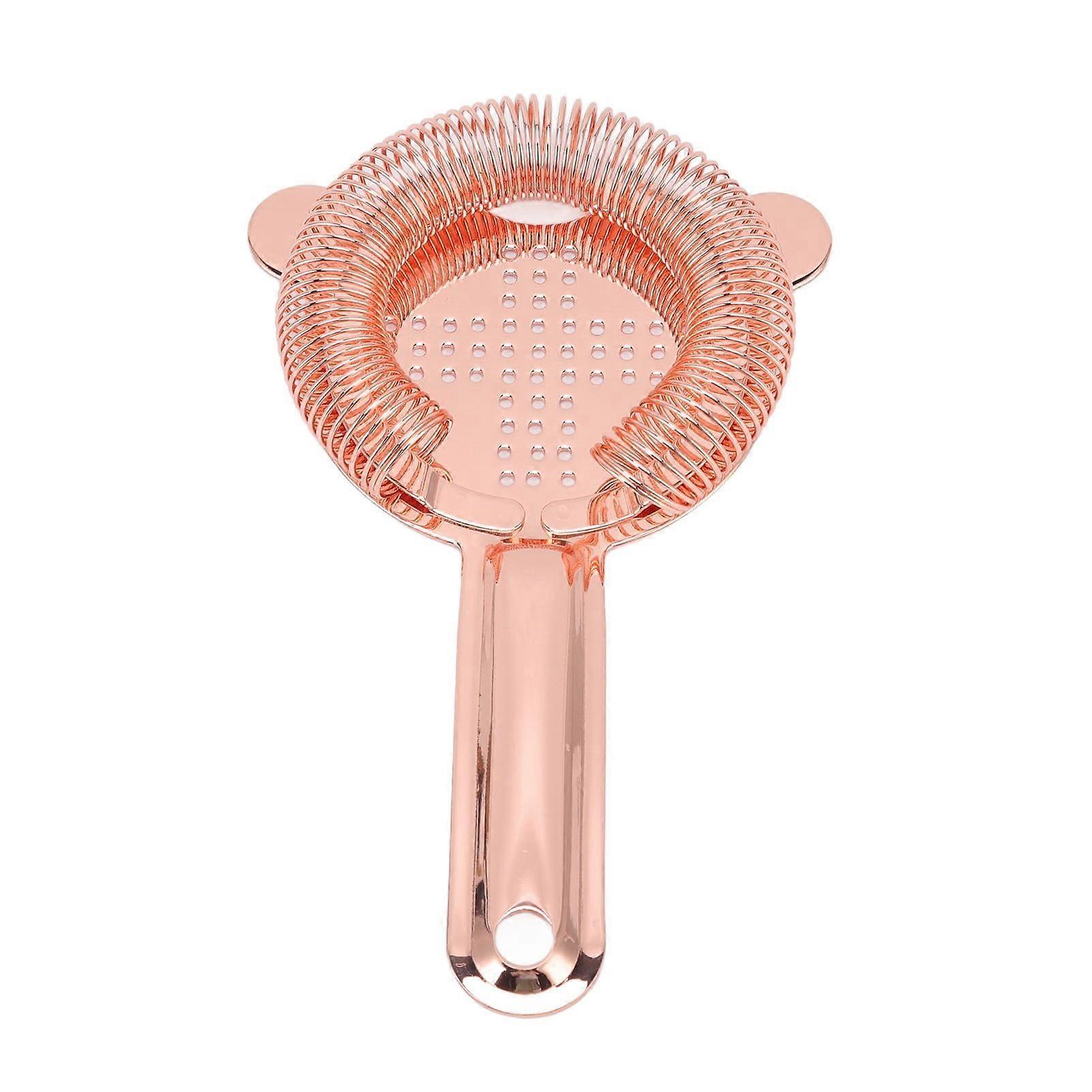 Cocktail Strainer Anti Rust Efficient Filtering 304 Stainless Steel Strainer Bar