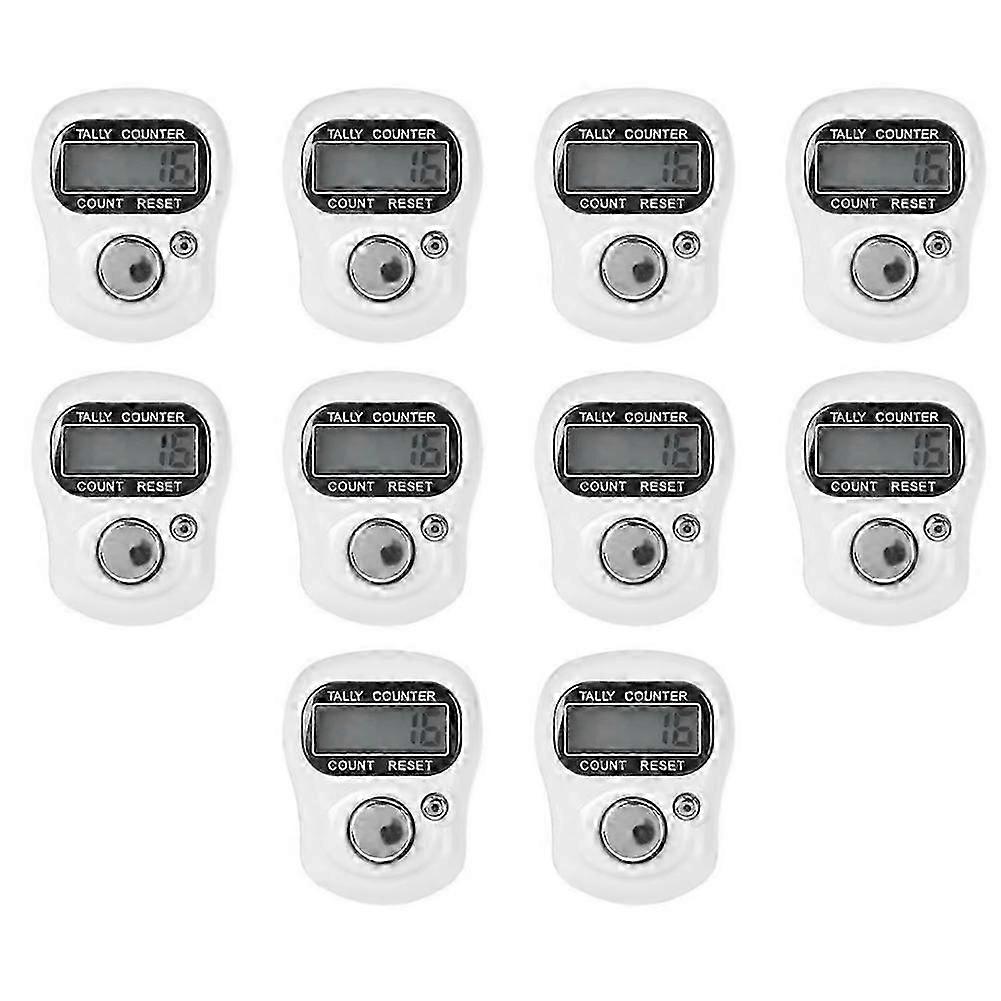 Kitchen Timer LED Finger Ring Counter Mini Quick Response Adjustable Circle LCD Display Counter