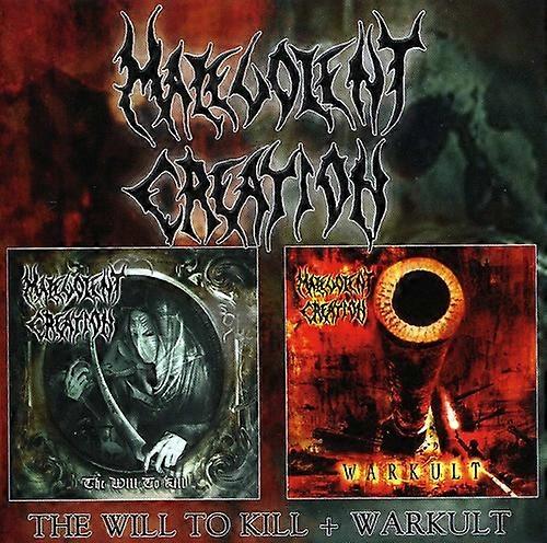 Malevolent Creation - Warkult/The Will to Kill  [COMPACT DISCS] USA import