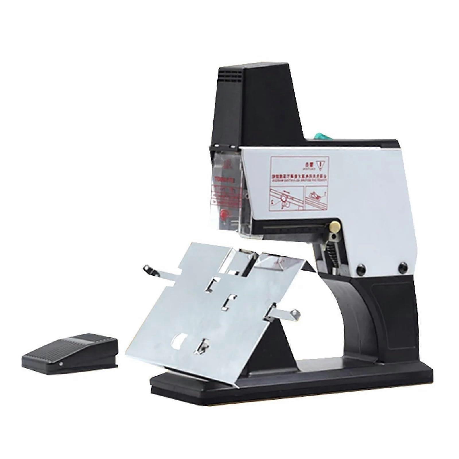 Heavy Duty Electric Stapler with Adjustable Force Control, Durable Metal Housing, Easy Refill Design