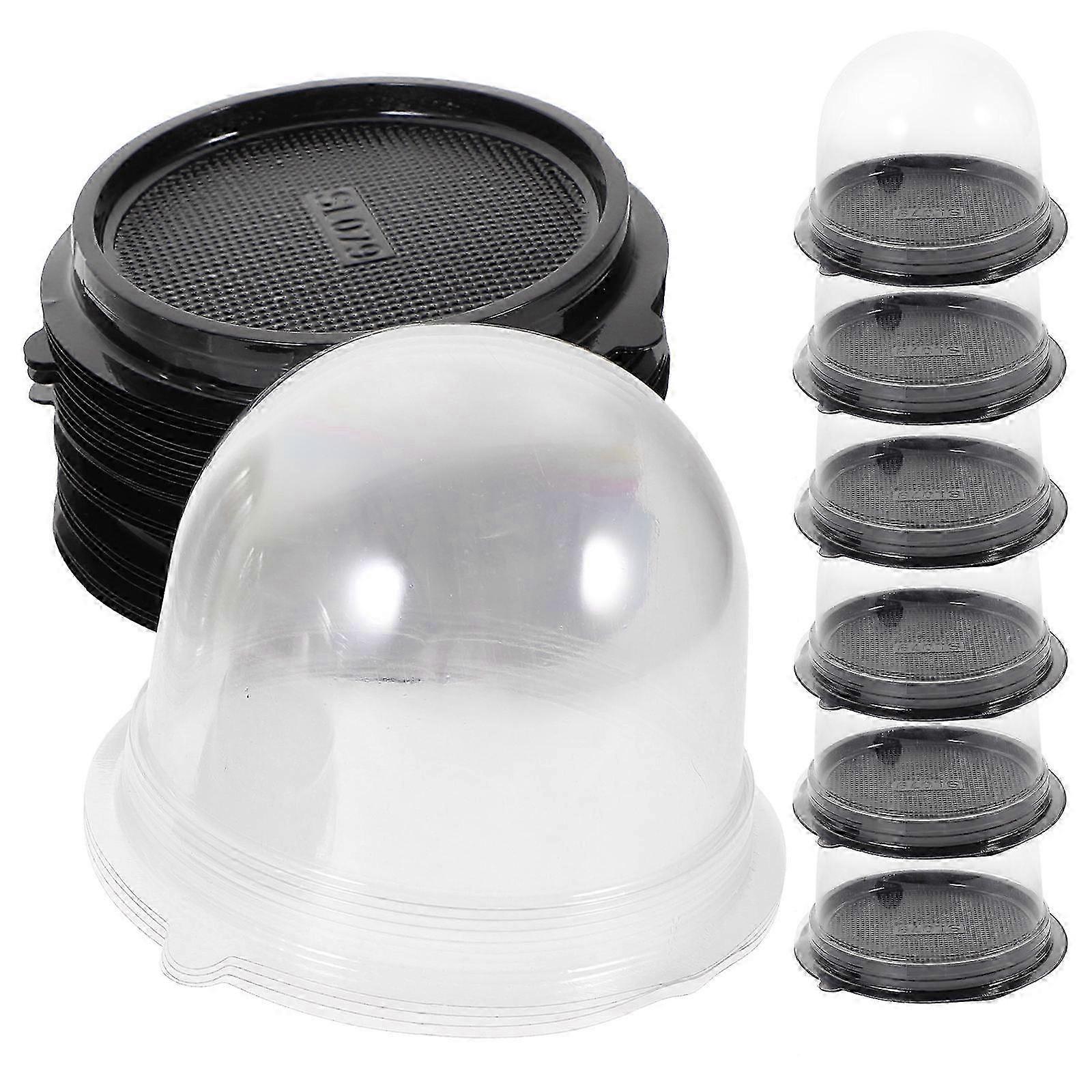 Baking Packing Box Clear Cake Carrier for 50Sets Cake Boxes