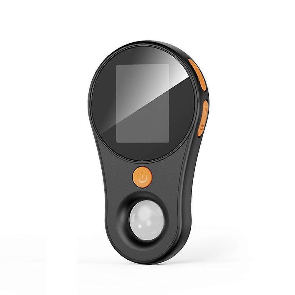 Digital Handheld Microscope with IPS HD Display and LED Magnifier, 500x Fixed Focus Lens Black