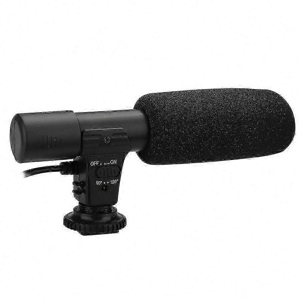 DSLR Camera Microphone for DV Camcorder with Universal Compatibility