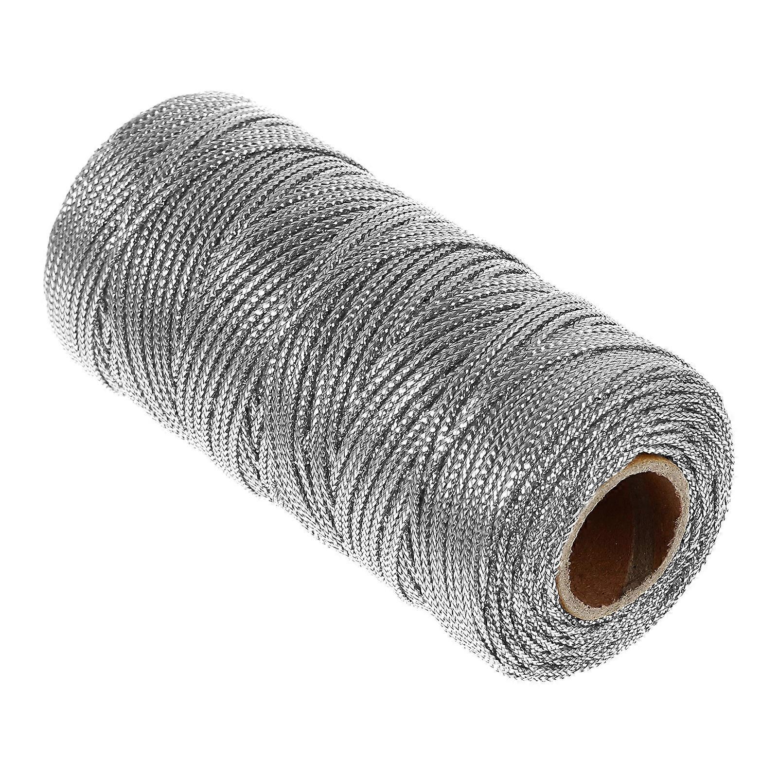 Gold Silver Thread Present Tag String for Decorating 1 Roll DIY Gift Accessories