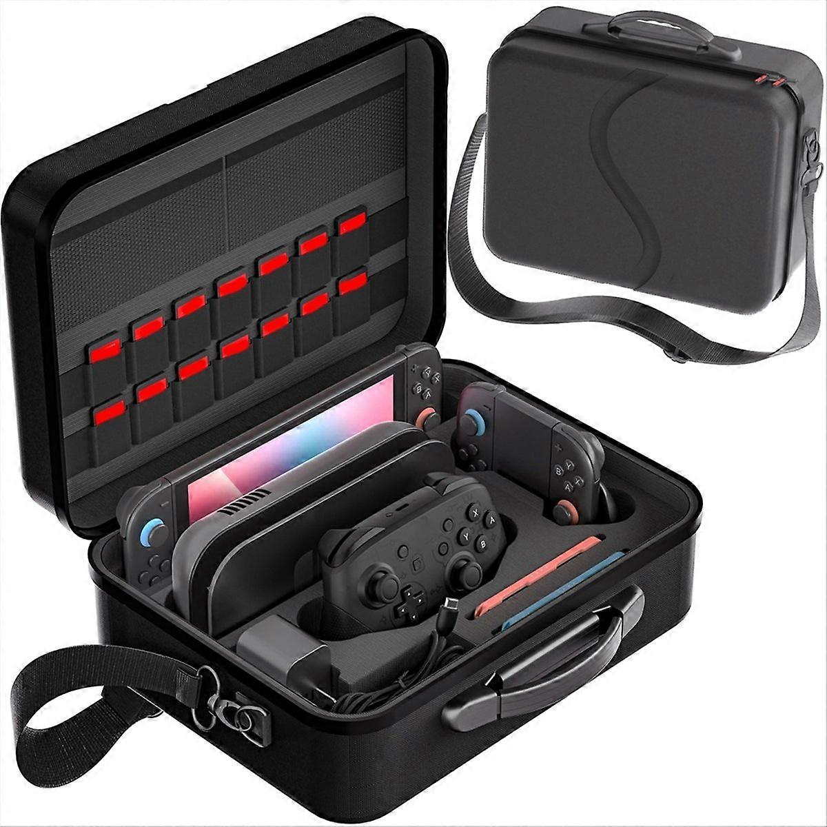For Switch2 Game Console Hard Case Storage Travel Suitcase,B