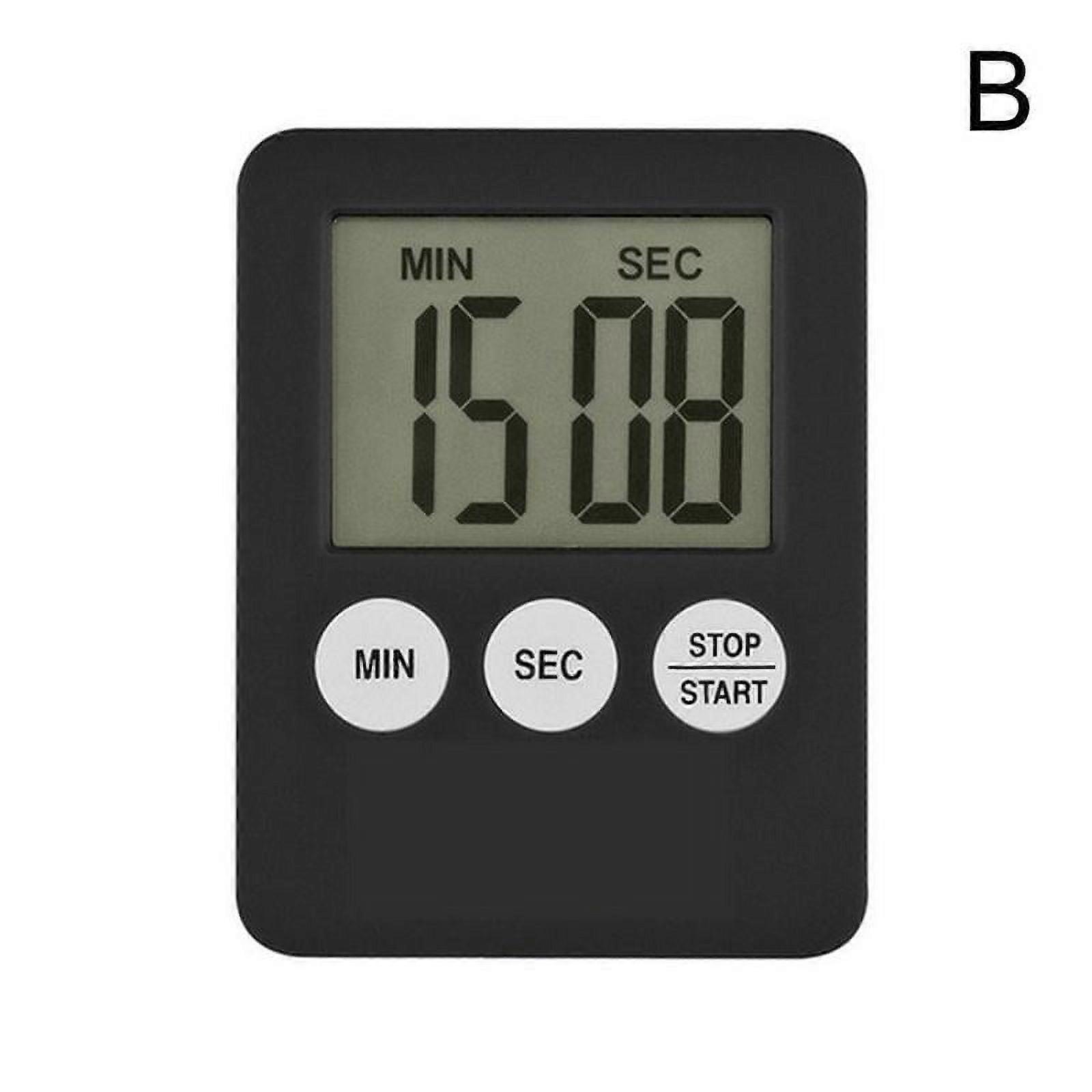 Large LCD Digital Kitchen Cooking Timer Count Down Alarm Small Timers Clock
