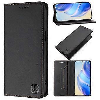 Wallet Case for iPhone 11 Pro with RFID Blocking, Magnetic Flip Leather Cover with Card Slots and Kickstand – Black