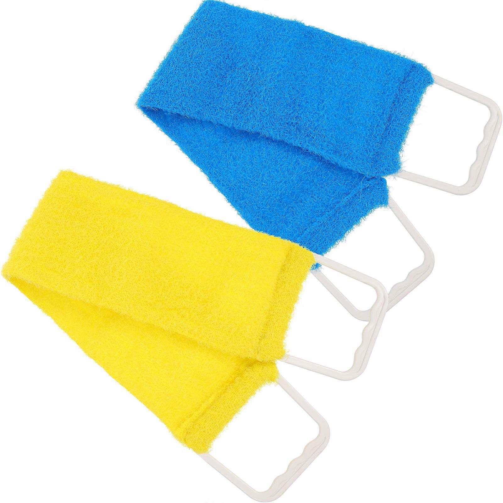 Exfoliate Towel Solid Color Bath Scrubber for Bath