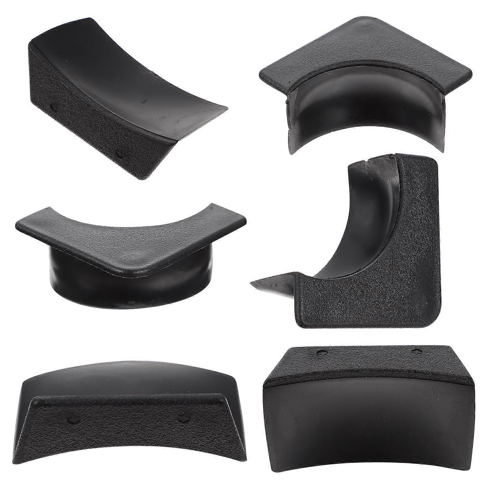 Pocket Liner for Pool Table Durable Accessories 2Sets Black Plastic