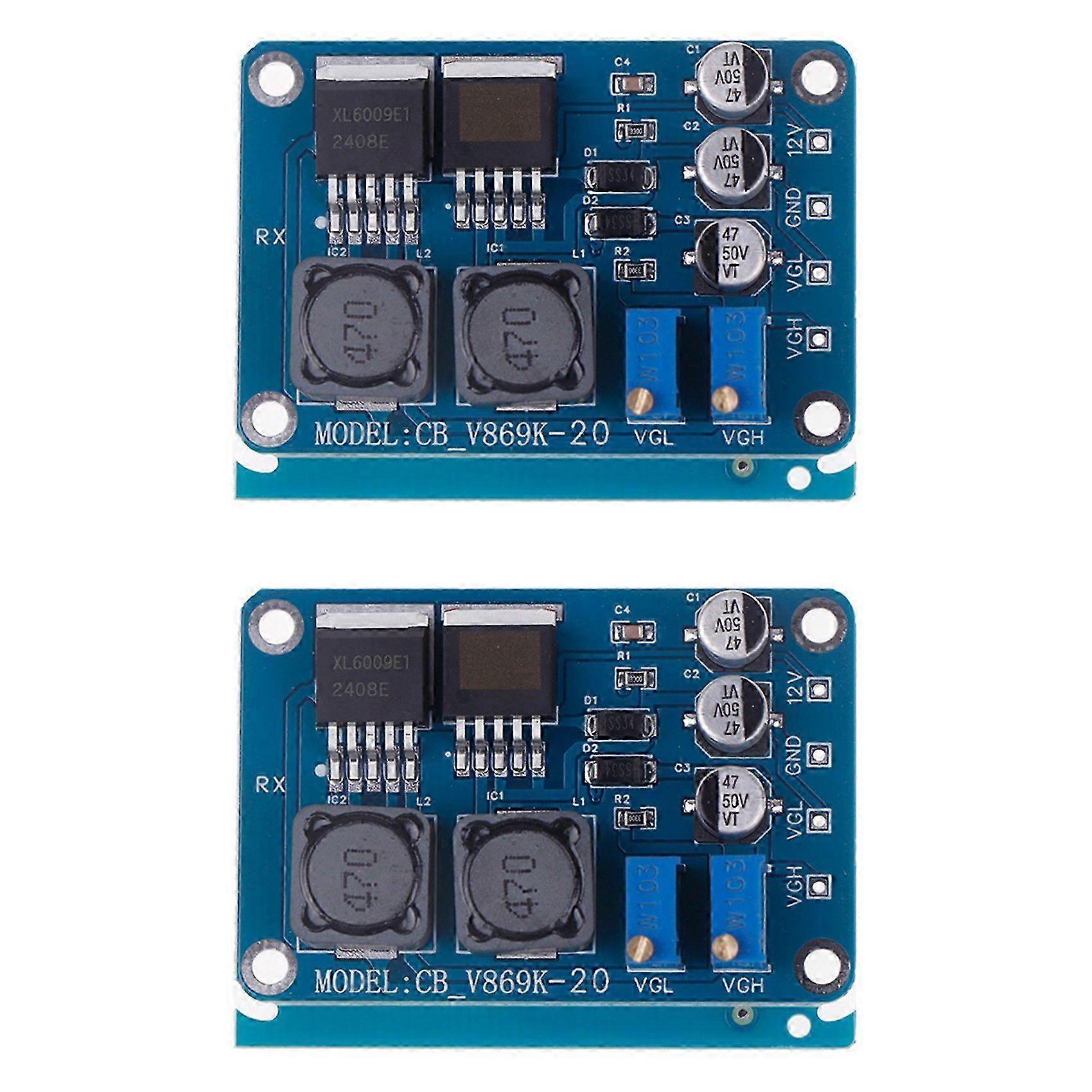 2X VGH VGL DC Module Repair LCD Panel Y Color Abnormal Horizontal Line LCD Screen Modification DC Module