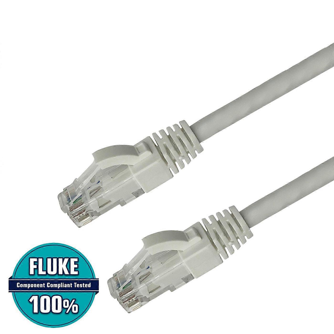 Lanview Cat6 U/UTP Network Cable 10m White LSZH