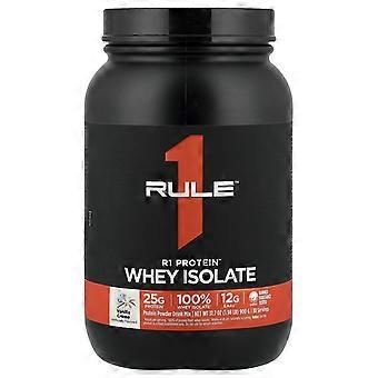 Rule One Proteins, R1 Protein™ Whey Isolate, Crème Vanille, 1,98 lb (900 g)