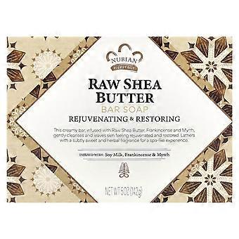 Nubian Heritage, Seife aus roher Sheabutter, 142 g, 4er-Pack